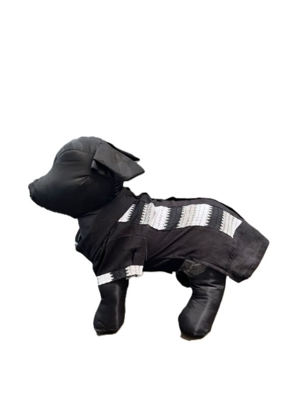 Camisa tipo guayabera en color negro para perro Categoría ALFA